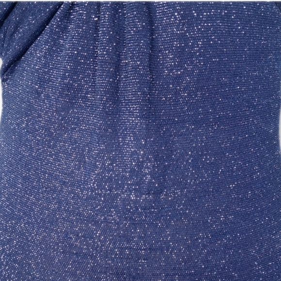 Shein Mini Dress Sleeveless Tank V-Cut Fitted Adjustable Women Sparkle Dress-L - Picture 6 of 14